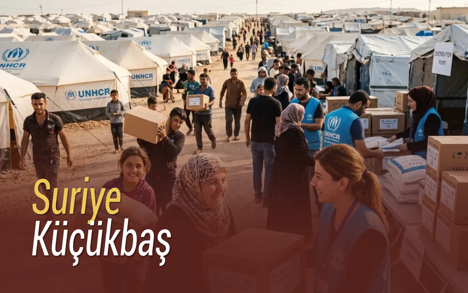 Kurban-Spende für Syrien: Kurban-Fleisch für Familien im Lager